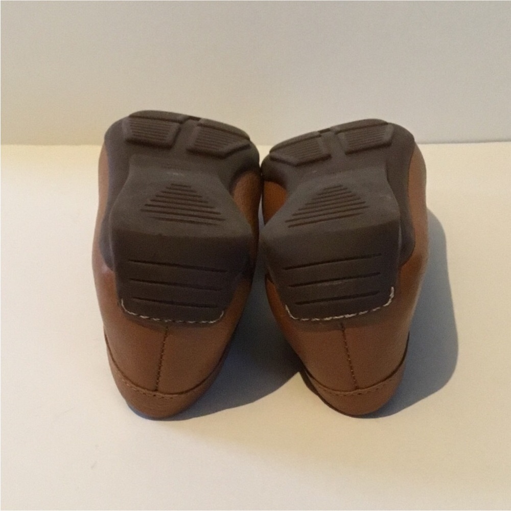 OLIVER GRANT LEATHER LOAFERS SOME BED FOOT CUSHION RUBBER SOLE EURO SIZE 38 - Picture 11 of 15